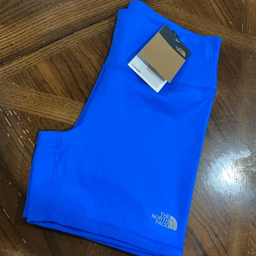 The North Face Women Bike Shorts Size L Blue